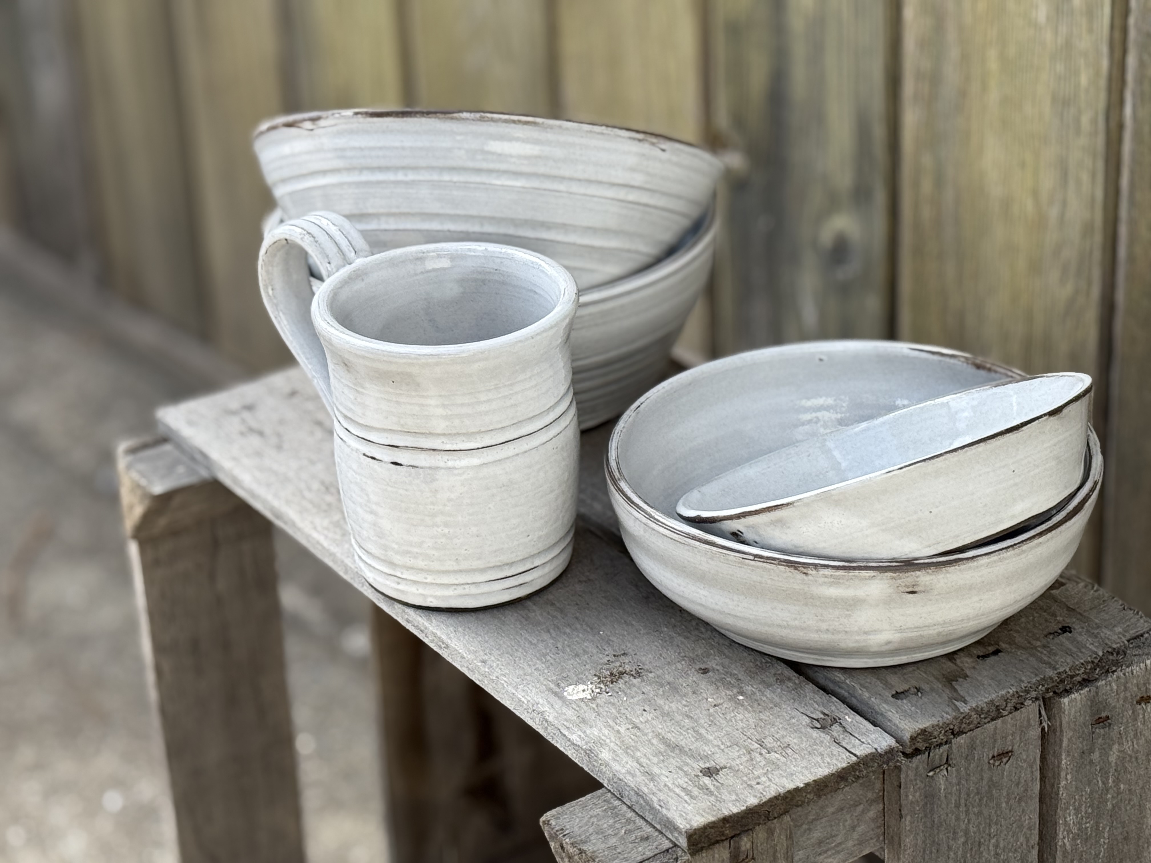 Matching Bowls & Mug
